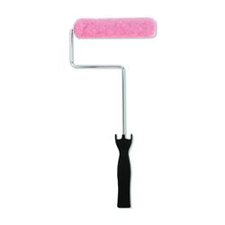 Whizz 44246 Mini Roller, 1/2 in Nap, Polyester Cover, Plastic Handle, Whizz Roller System Mini Roller Handle 