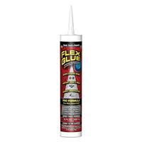 Flex Seal GFSTANR10 Flex Glue, White, 10 oz Cartridge 