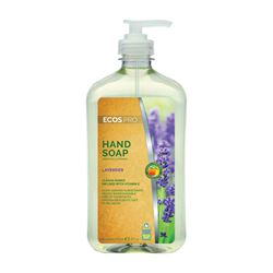 Ecos PL9665/6 Hand Soap Clear, Liquid, Clear, Lavender, 17 oz, Bottle 