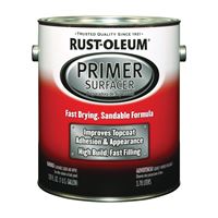 Rust-Oleum 249332 Primer Surfacer, Light Gray, Liquid, 1 gal, Pack of 2 