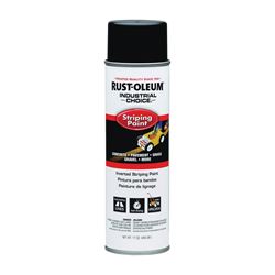 Rust-Oleum 1677838 Inverted Marking Spray Paint, Flat/Matte, Black, 18 oz, Can 