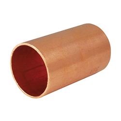 Elkhart Products 80002 Pipe Coupling with Stop, 3/4 in, Sweat 