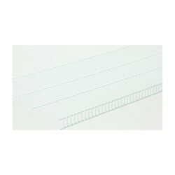 ClosetMaid 1396 Wire Shelf, 60 lb, 20 in L, 72 in W, Steel, White 6 Pack 