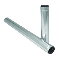 Imperial GV0372-A Round Pipe, 5 in Dia, 30 in L, 30 Gauge, Steel, Pack of 10 