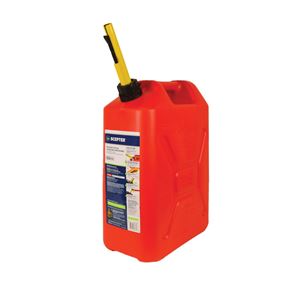 Scepter FG4RVG5 Military Style Gas Can, 5 gal Capacity, HDPE