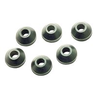 Plumb Pak PP805-50 Faucet Washer, #00, 1/2 in Dia, Rubber, For: Sink and Faucets, Pack of 6 