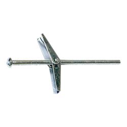 Midwest Fastener 04085 Toggle Bolt with Wing, 2 in L, Zinc 