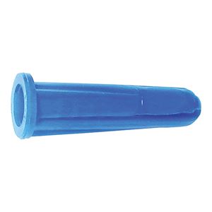MIDWEST FASTENER 04287 Conical Anchor, #10-12 Thread, 1 in L, Plastic