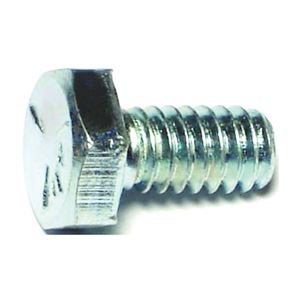 Midwest Fastener 00250 Cap Screw, 1/4-20 in Thread, 1/2 in L, Coarse Thread, Hex Drive, Zinc, Zinc, 100 PK