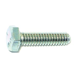 Midwest Fastener 00254 Cap Screw, 1/4-20 in Thread, 1 in L, Coarse Thread, Hex Drive, Zinc, Zinc, 100 PK