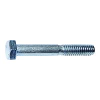 Midwest Fastener 00279 Cap Screw, 5/16-18 in Thread, 2-1/2 in L, Coarse Thread, Hex Drive, Zinc, Zinc, 100 PK 