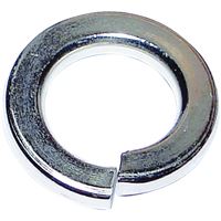 Midwest Fastener 03943 Split Lock Washer, #10 ID, 0.047 in Thick, Zinc, Zinc 