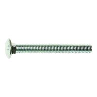 Midwest Fastener 01110 Carriage Bolt, 3/8-16 in Thread, NC Thread, 7 in OAL, Zinc, 2 Grade 