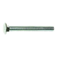 Midwest Fastener 01139 Carriage Bolt, 1/2-13 in Thread, NC Thread, 2 in OAL, Zinc, 2 Grade 