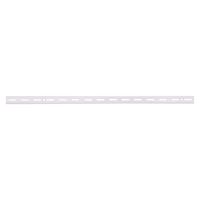 ProSource 25212PHL Shelf Standard, 2 mm Thick Material, 5/8 in W, 36 in H, Steel, White 