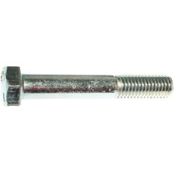 Midwest Fastener 53393 Cap Screw, 5/8-11 Thread, 4 in L, Coarse Thread, Hex Drive, Zinc, 15 PK 
