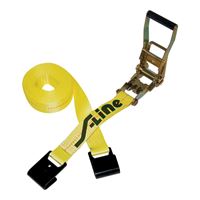 Ancra 500 Series 557 Strap, 2 in W, 27 ft L, Polyester, 3333 lb Working Load, Hook End 