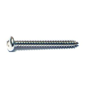 Midwest Fastener 05112 Screw, #8 Thread, Coarse Thread, Pan Head, Phillips Drive, Self-Tapping, Sharp Point, 100/PK