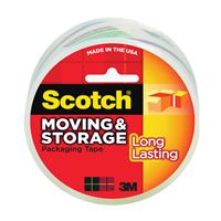 Scotch 3650 Packaging Tape, 54.6 yd L, 1.88 in W, Polypropylene Backing, Clear 
