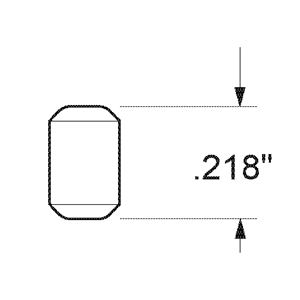 Kwikset 83103-001 Tumbler Lock Bottom Pin, Zinc, Gold, Specifications: #3 Size 100 Pack