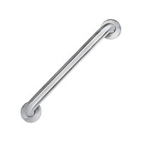 Boston Harbor SG01-01&0116 Grab Bar, 16 in L Bar, Stainless Steel, Wall Mounted Mounting 