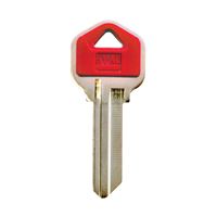 Hy-Ko 13005KW1PR Key Blank, Plastic, For: Kwikset Cabinet, House Locks and Padlocks, Pack of 5 