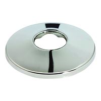 Plumb Pak PP802-89 Bath Flange, 3-1/2 in OD, For: 3/4 in Pipes, Copper, Chrome 