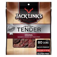 Jack Links 10000016962 Snack, Smokey, 2.85 oz, Bag, Pack of 8 