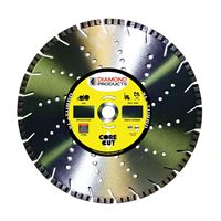 Diamond Products 19312 Circular Saw Blade, 14 in Dia, Universal Arbor, Applicable Materials: Cured Concrete 