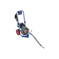 ELECTRIC EEL Z5K-1/2IC75-AF Drain Cleaner, Electric, 1/2 in Dia Cable, 75 ft L Cable 