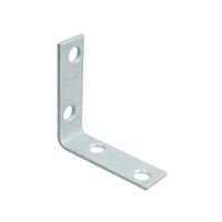 National Hardware 115BC Series N113-324 Corner Brace, 2 in L, 5/8 in W, Galvanized Steel, 0.08 Thick Material 