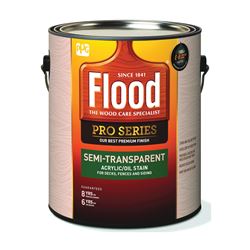 Flood FLD812-01 Wood Stain, Liquid, 1 gal 4 Pack 