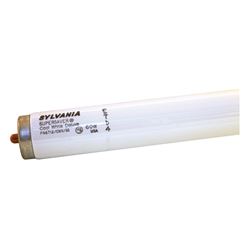 Sylvania 23503 Fluorescent Bulb, 60 W, T12 Lamp, Single Pin Lamp Base, 3390 Lumens, 4100 K Color Temp, Cool White Light, Pack of 15 