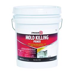 ZINSSER 276088 Mold Killing Primer, Flat, White, 5 gal, Pail 