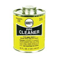 Harvey 019130-12 Pipe Cleaner, Liquid, Clear, 32 oz Can 