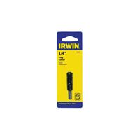 Irwin 43904 Plug Cutter, 1/4 in Dia Cutter, 1/4 in Dia Shank, Carbon Steel 