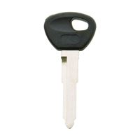 HY-KO 18MAZ100 Chip key Blank, Brass, Nickel, For: Mazda Vehicle Locks 