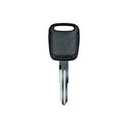 Hy-Ko 18HON300 Chip key Blank, Brass/Plastic, Nickel, For: Toyota Vehicle Locks 