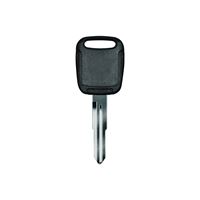 HY-KO 18HON300 Chip key Blank, Brass/Plastic, Nickel, For: Toyota Vehicle Locks 