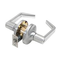Tell Manufacturing CL100011 Entry Lever, Steel, Satin Chrome 