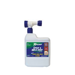30 SECONDS Spray & Walk Away 64SAWA QPDU Cleaner, 64 oz, Liquid, Slight Sweet, Green 45 Pack 