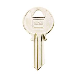 Hy-Ko 11010Y220 Key Blank, Brass, Nickel, For: Yale Cabinet, House Locks and Padlocks, Pack of 10 