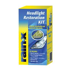 Rain-X 800001809 Headlight Restoration Kit, Liquid, Alcohol 