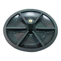 ProSource Flush Valve Seat Disc, Specifications: 3-1/4 in, Black 
