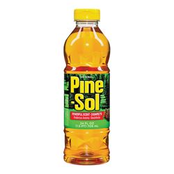 Pine-Sol Original 97326 All-Purpose Cleaner, 24 oz Bottle, Liquid, Pine, Amber 