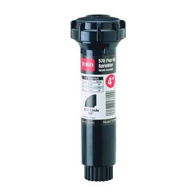 TORO 570Z Pro Series 53712 Spray Sprinkler, 1/2 in Connection, 5 to 15 ft, 27 deg Nozzle Trajectory