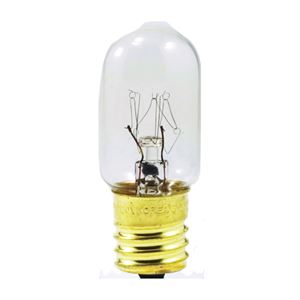 Sylvania 18174 Incandescent Lamp, 15 W, T7 Lamp, Intermediate E17 Lamp Base, 115 Lumens, 2850 K Color Temp