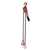 American Power Pull 600 Series 605 Chain Puller, 0.75 ton, 5 ft H Lifting, 13 in Between Hooks 