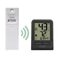 La Crosse 308-1409BT-CBP Wireless Thermometer, 2.63 in L x 1.35 in W x 3.67 in H Display, 32 to 122 deg F 