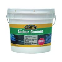 DAMTITE 08122/08121 Anchoring Cement, Powder, Gray, 48 hr Curing, 10 lb Pail 